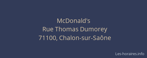 McDonald's