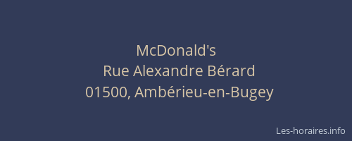McDonald's