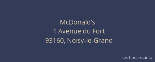 McDonald's