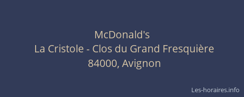 McDonald's