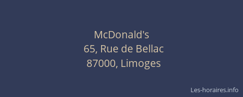 McDonald's