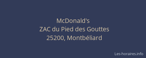 McDonald's