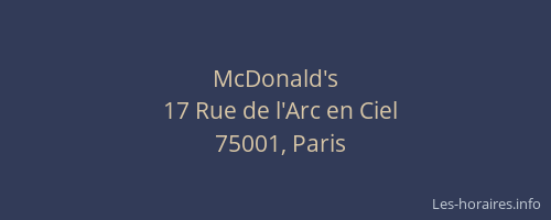 McDonald's
