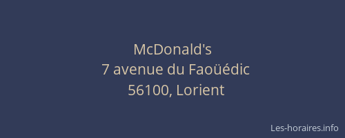 McDonald's