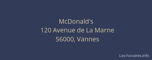 McDonald's