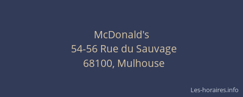 McDonald's