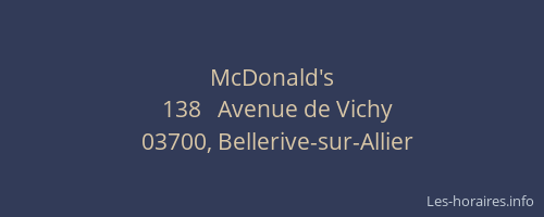 McDonald's