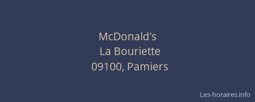 McDonald's