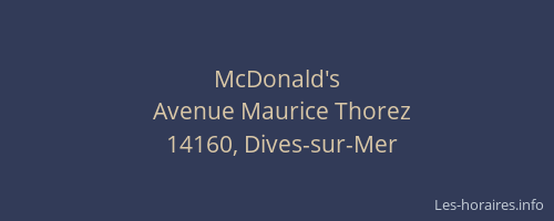 McDonald's