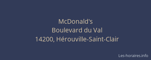 McDonald's