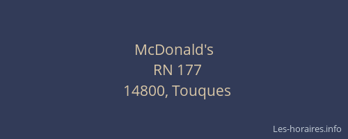 McDonald's