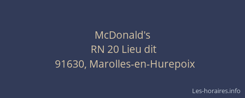 McDonald's