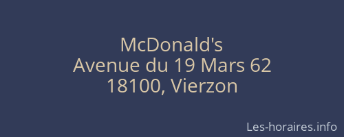 McDonald's