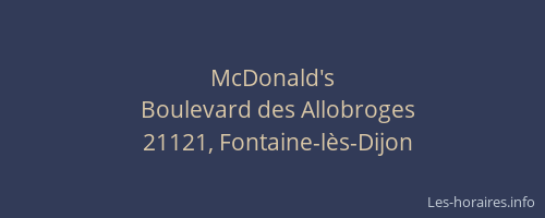 McDonald's