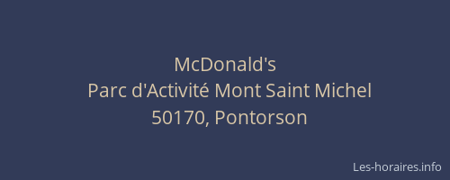 McDonald's