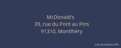 McDonald's