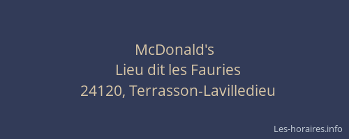 McDonald's