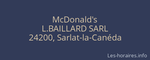 McDonald's