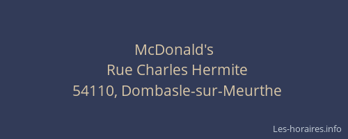 McDonald's