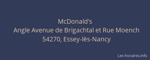 McDonald's
