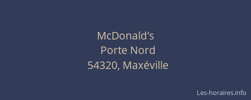 McDonald's