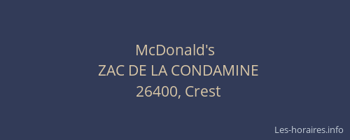 McDonald's