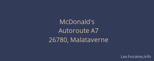 McDonald's