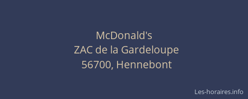 McDonald's