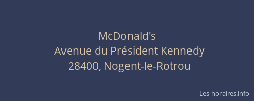 McDonald's