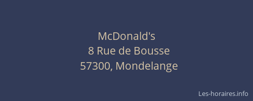 McDonald's