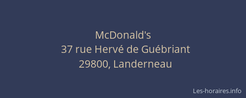 McDonald's