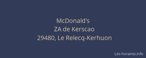 McDonald's
