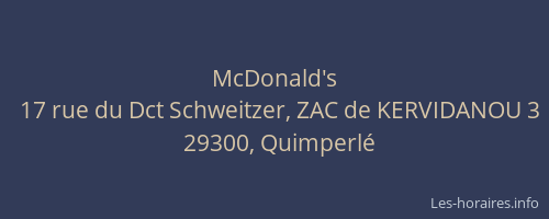McDonald's