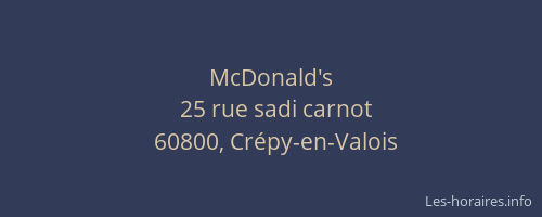 McDonald's