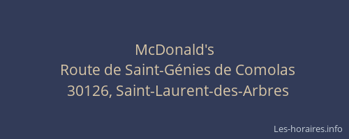 McDonald's