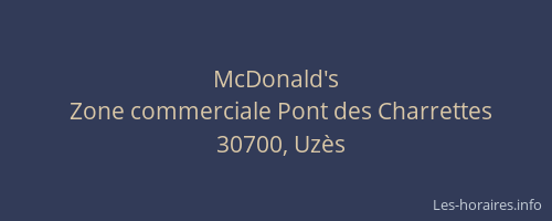 McDonald's