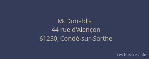 McDonald's