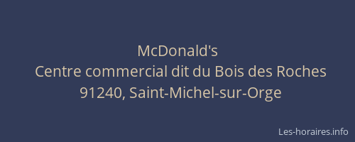 McDonald's