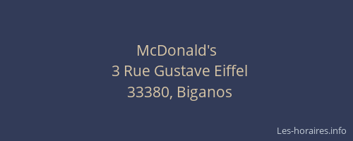 McDonald's