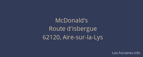McDonald's