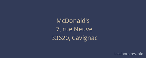 McDonald's
