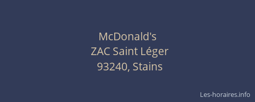 McDonald's