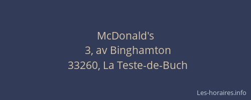 McDonald's