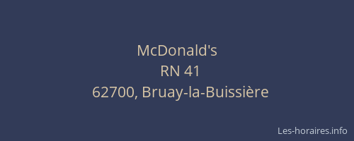McDonald's