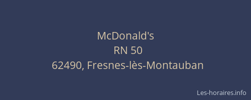 McDonald's