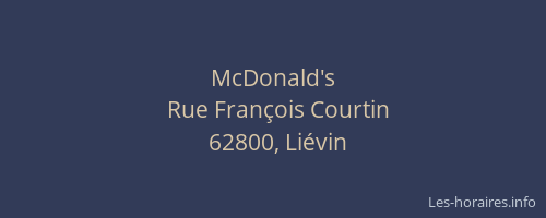 McDonald's