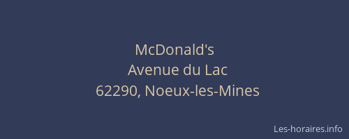 McDonald's