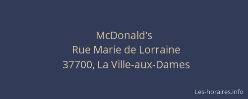 McDonald's