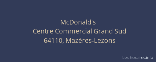 McDonald's