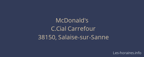 McDonald's